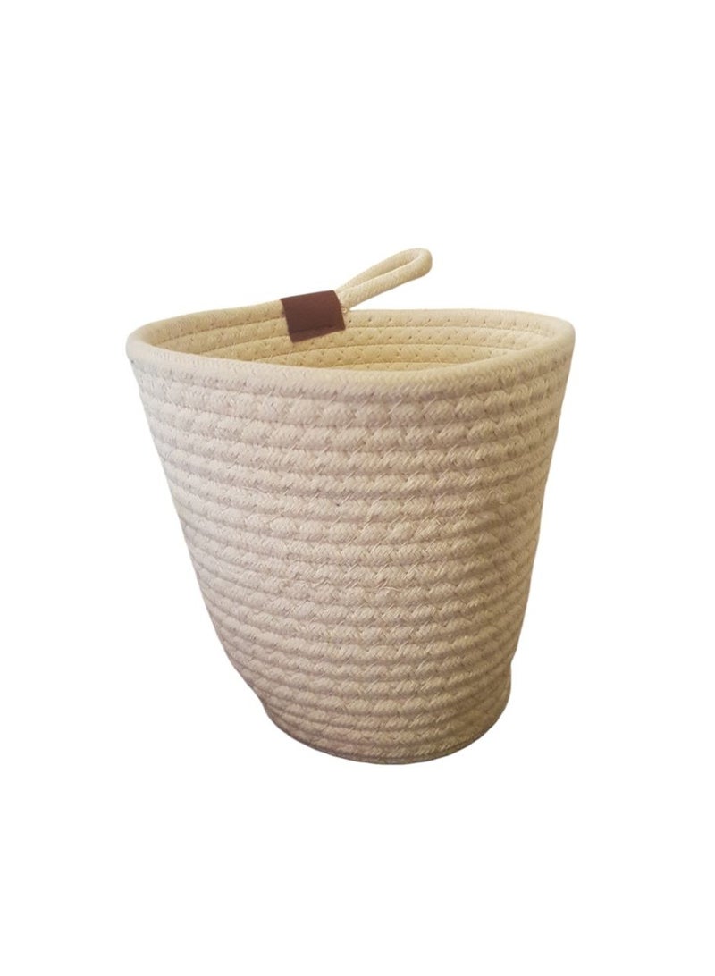Hanging Basket Organizer made of Cotton Rope - Image 1