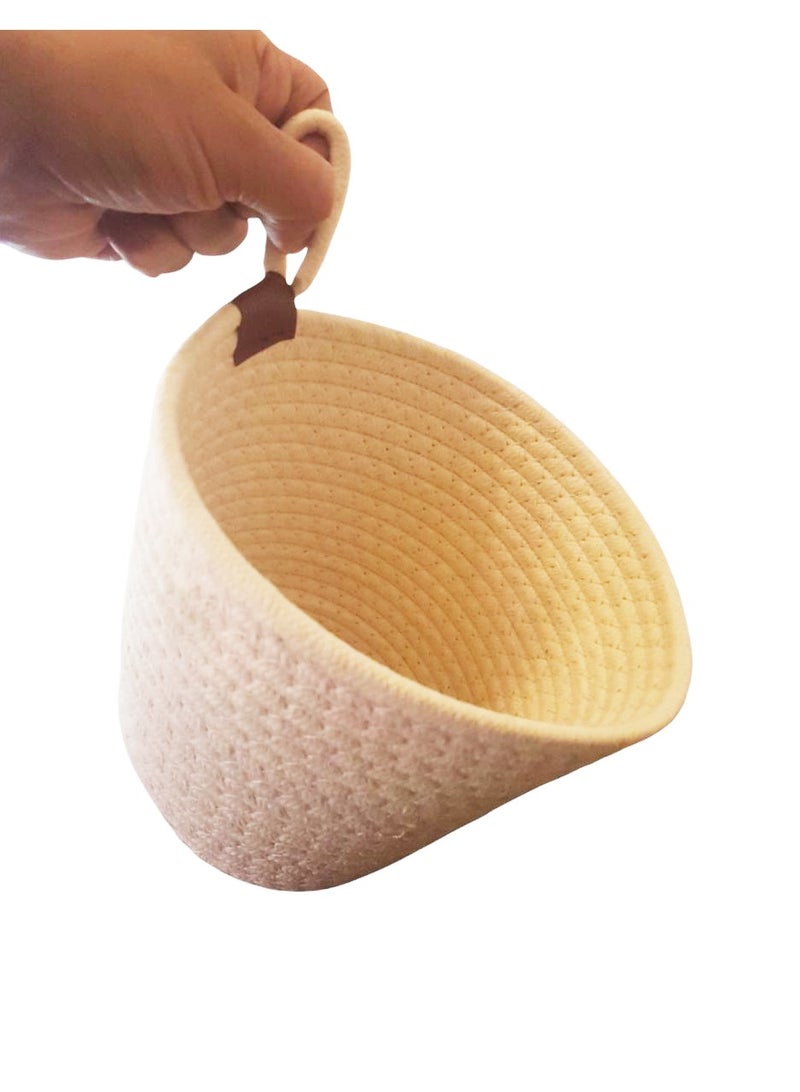Hanging Basket Organizer made of Cotton Rope - Image 2