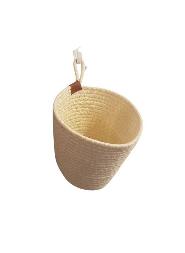 Hanging Basket Organizer made of Cotton Rope - Image 3