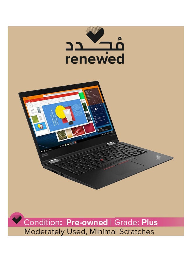 Lenovo Renewed - ThinkPad X390 Yoga 2-in-1 Touch Laptop With 14-Inch Display,Core i7-10510U/16GB RAM/512GB SSD/Windows 11 English Black English Black - Image 1