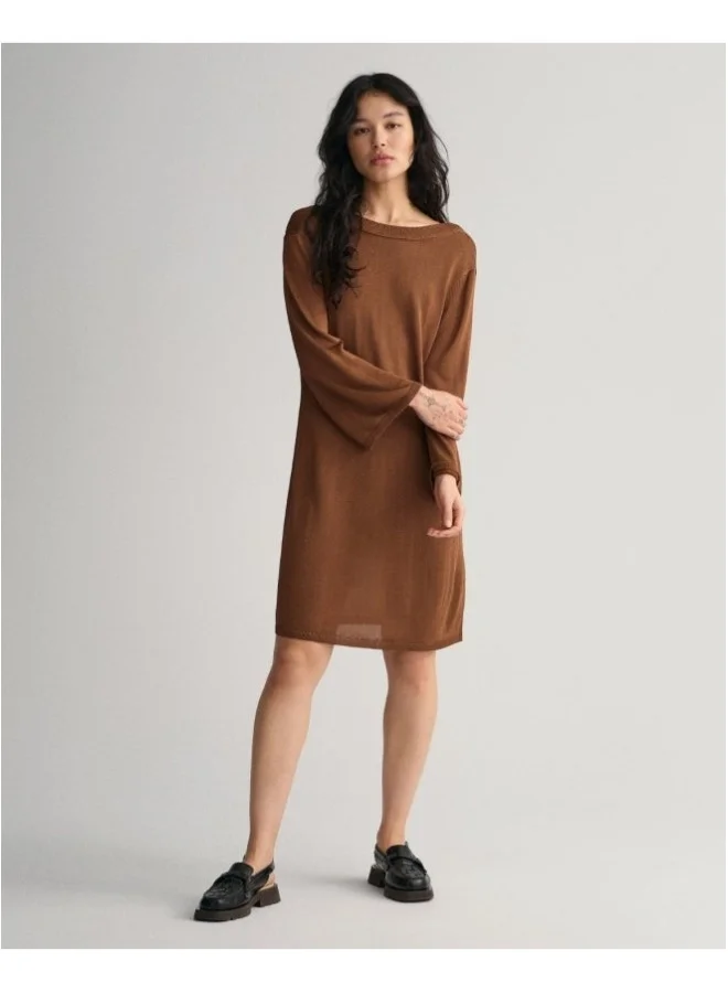 غانت Gant Open-Back Knit Dress