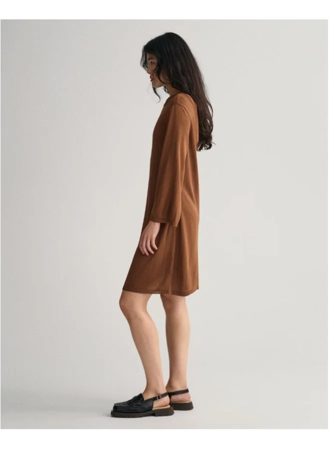غانت Gant Open-Back Knit Dress