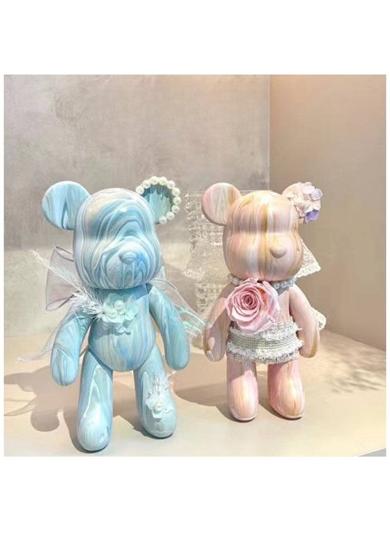 Cutie Cute - DIY Painting Fluid Bear Teddy Bear Painting Kit Set 23 cm - Image 1