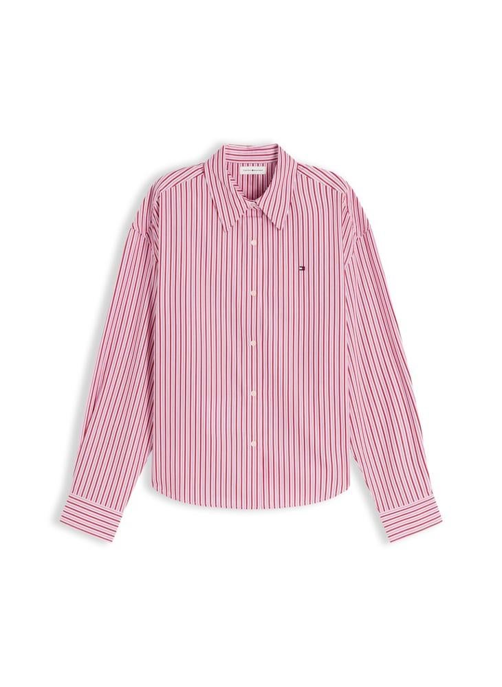 TOMMY HILFIGER Boxy Fit Poplin Shirt - Image 5