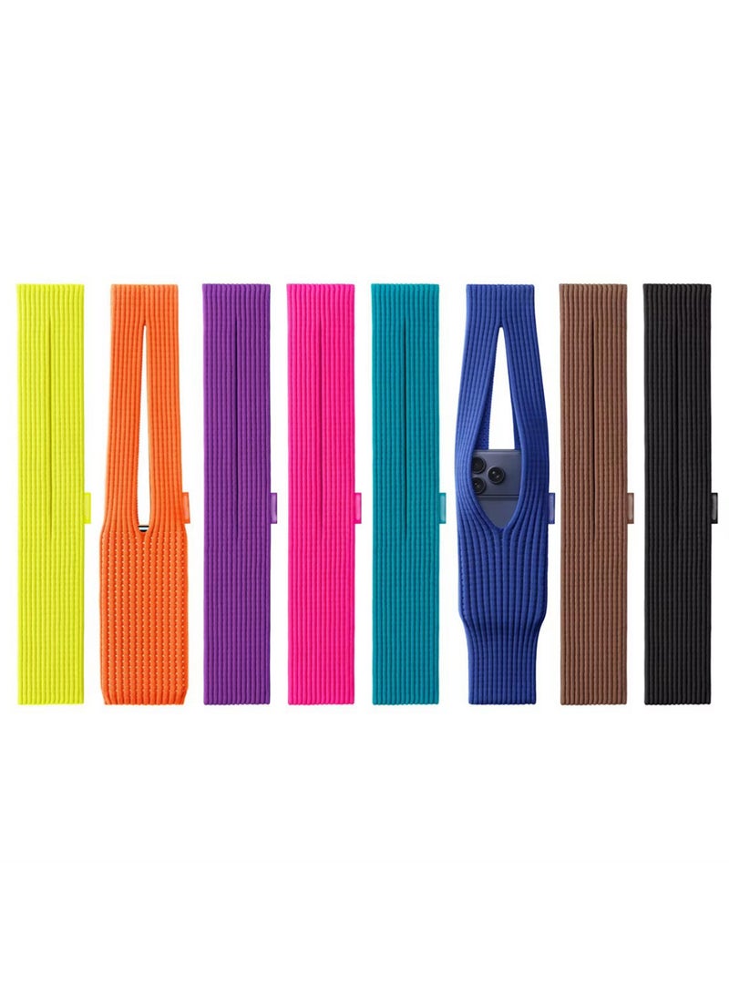 X-level iPhone 17 Pro Max Pocket Sports Phone Armband - High Elastic One-Piece Knit, Non-Slip for Running, Easy On/Off & Wear-Resistant, Universal Fit for  iPhone 17 PRO, Samsung Galaxy S25 Ultra Most Phones (Orange) - Image 4