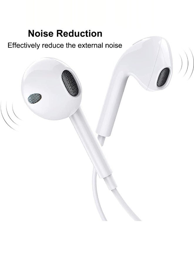 X spring Wired Earphones With USB-C,Wired Ear Buds with Built-in Remote to Control Music, Phone Calls, and Volume - Image 3