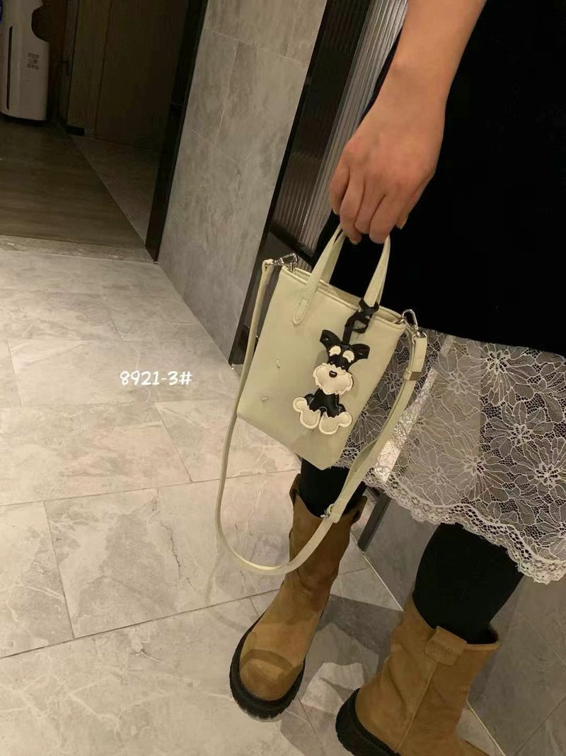 Genuine Leather Mobile Phone Bag Small Satchel Women'S High-End Fashionable Exquisite Handbag All-Match Shoulder Crossbody Bag Small Bucket Bag - Image 5