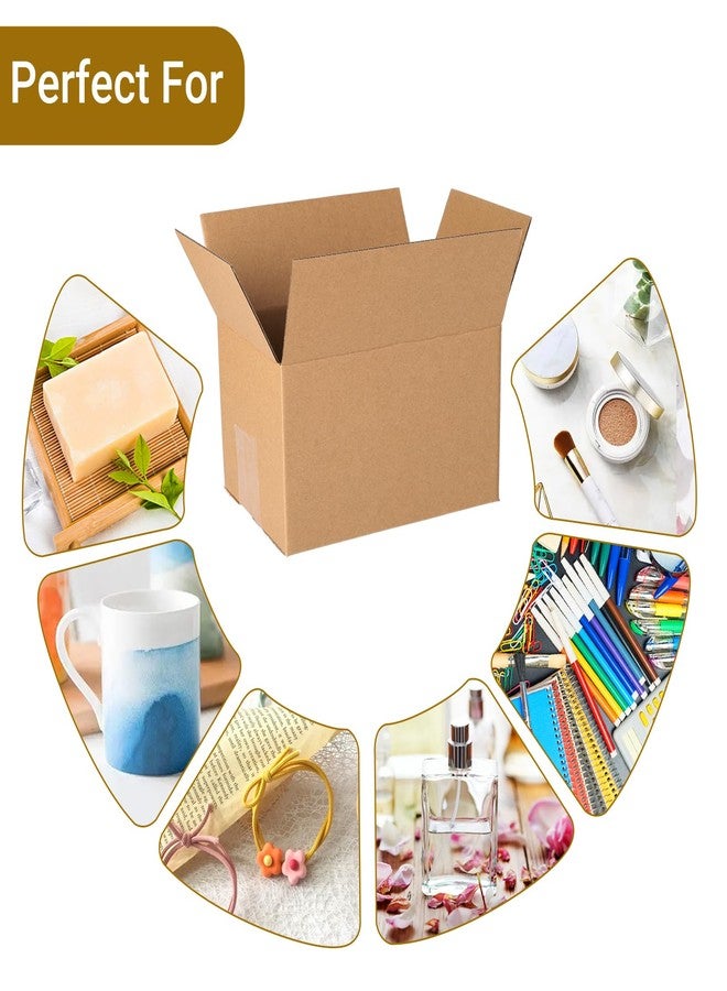 zmybcpack 40 pack 7x5x4 inch Cardboard Box Mailers, Kraft Corrugated mailer Small Shipping Boxes For Small Business, Mailing Packing and Storage - Image 5