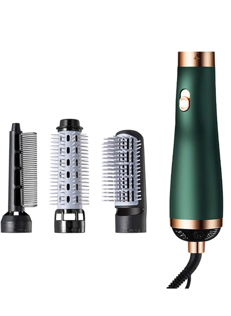 Hair Dryer Brush Styler and Volumizer 3 Modes Lightweight 3 in 1 Ionic Hot Air Brush Blow Dryer Brush Hair Styler for All Hair Types EU Plug - Image 1