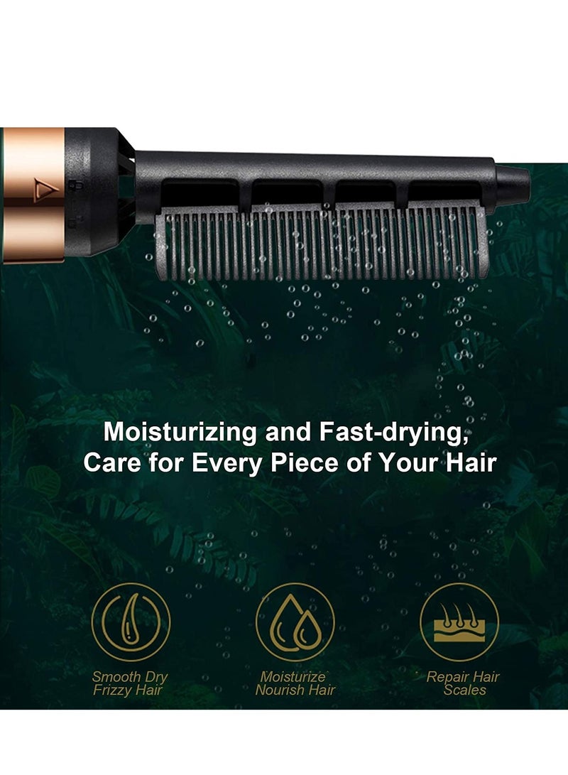 Hair Dryer Brush Styler and Volumizer 3 Modes Lightweight 3 in 1 Ionic Hot Air Brush Blow Dryer Brush Hair Styler for All Hair Types EU Plug - Image 5