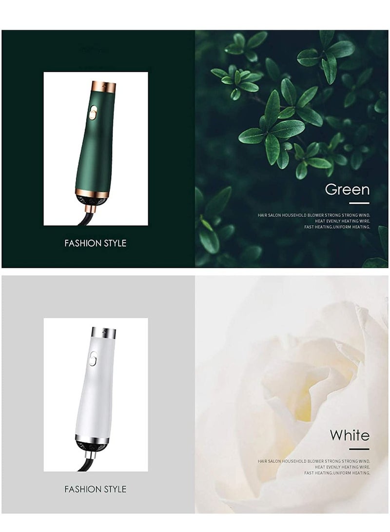 Hair Dryer Brush Styler and Volumizer 3 Modes Lightweight 3 in 1 Ionic Hot Air Brush Blow Dryer Brush Hair Styler for All Hair Types EU Plug - Image 2