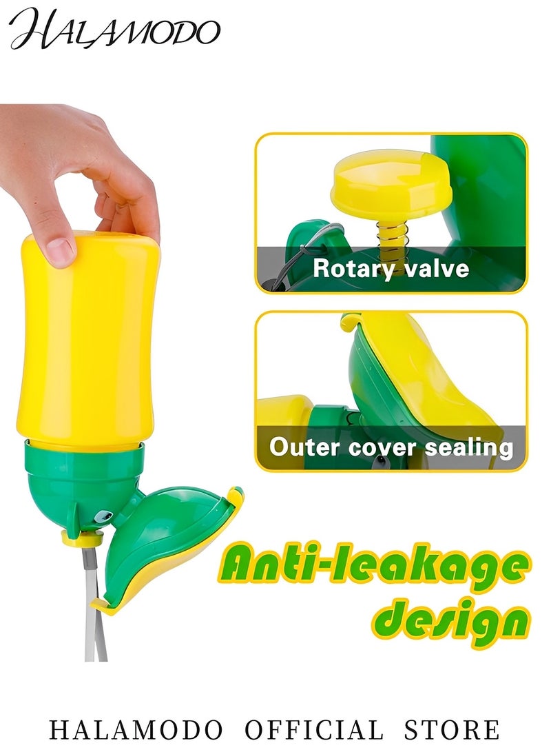 HALAMODO Baby Portable Travel Pee Potty for Toddlers & Kids Potty Urinal Emergency Toilet Pee Bottle Cup Convenient Pee Potty Toilet Potty Pee Training for Outdoor Car & Road Trip & Camping & Park (Girl) - Image 5
