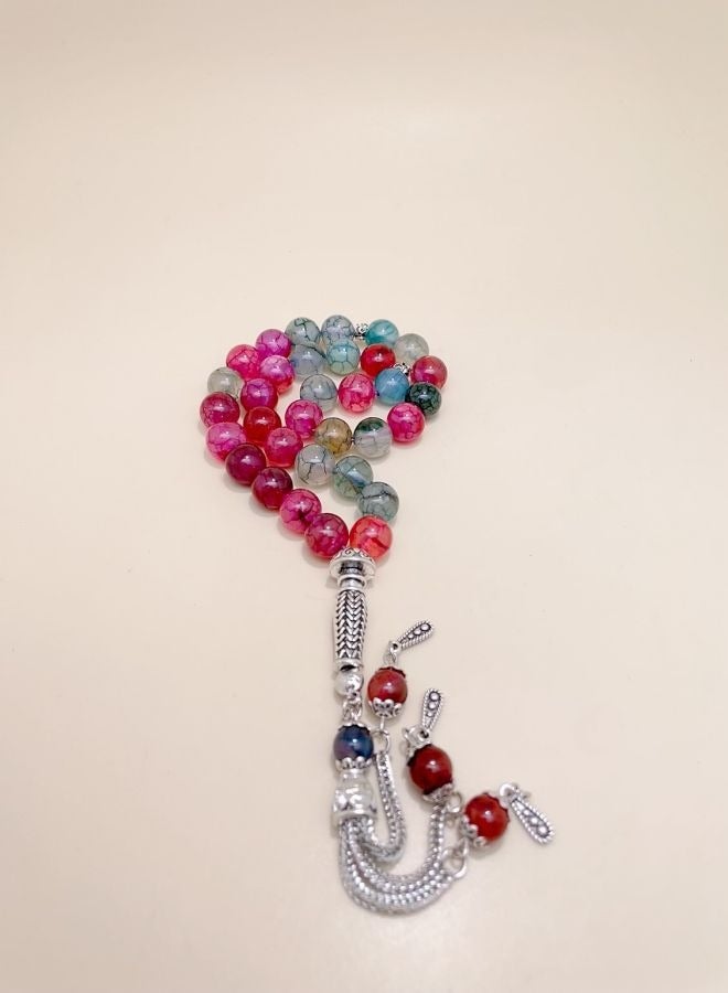 general 33 Natural Jade Prayer BeadsTasbih/10mm - Image 2