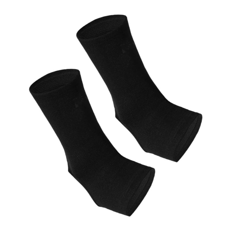 Compression Ankle Support Sleeve For Basketball Soccer Running Sports Black - Image 2