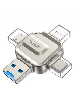 Yesido 4 in 1 Flash  Memory Card Reader GS23 USB 3.0 High-speed Transmission Mini Design  - Image 1