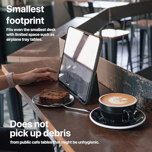 TineeOwl for iPad Pro 11-inch Case (M5/M4) 2025/2024, Adjustable Kickstand Magnetic Cover - Infinite Viewing Angles, Portrait/Landscape Stand, Apple Pencil Charging, Dove Series (Black) - Image 5