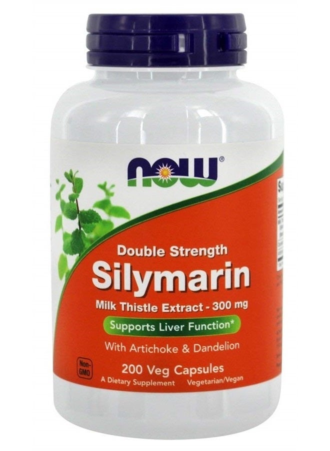Silymarin/Milk Thistle Extract 2X - 300Mg, 200 Vcaps (Pack of 2)