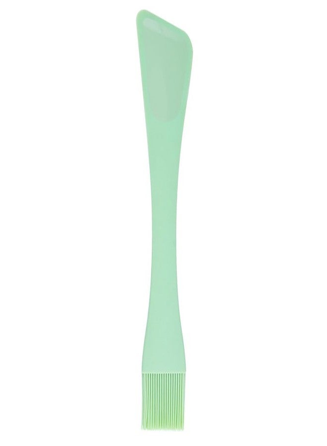 Hemoton Dual-Head Silicone Spatula and Oil Brush,Dual-Purpose Silicone Pastry Brush and Spatula,Baking Scraper,Non-Stick Scraper for Cooking,Mixing and Baking - Image 1