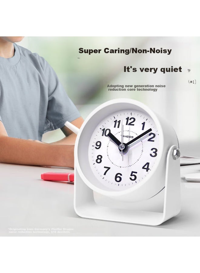 Timess Alarm Clock, Creative Design For Students And Children, Loud Ringtone, Wake-up Aid Model, Sleep-inducing, Luminous, Rotatable Quartz Small Alarm Clock - Image 2