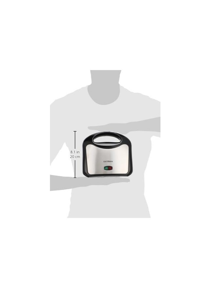 سوكاني ماكينة صنع السندوتشات Kj-105 بطبقين بقدرة 750 وات من سوكاني  - Image 3