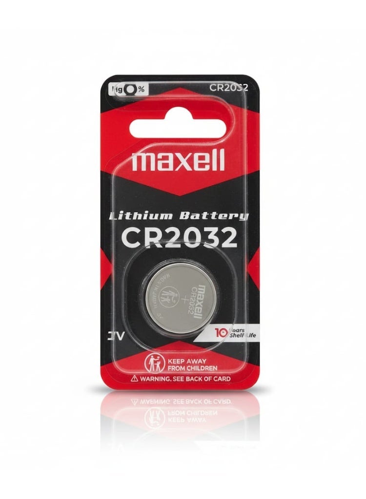 ماكسل بطارية ماكسيل 2032 أصلية عدد 3 قطع للساعات والريموت والمفاتيح الذكية - Image 3