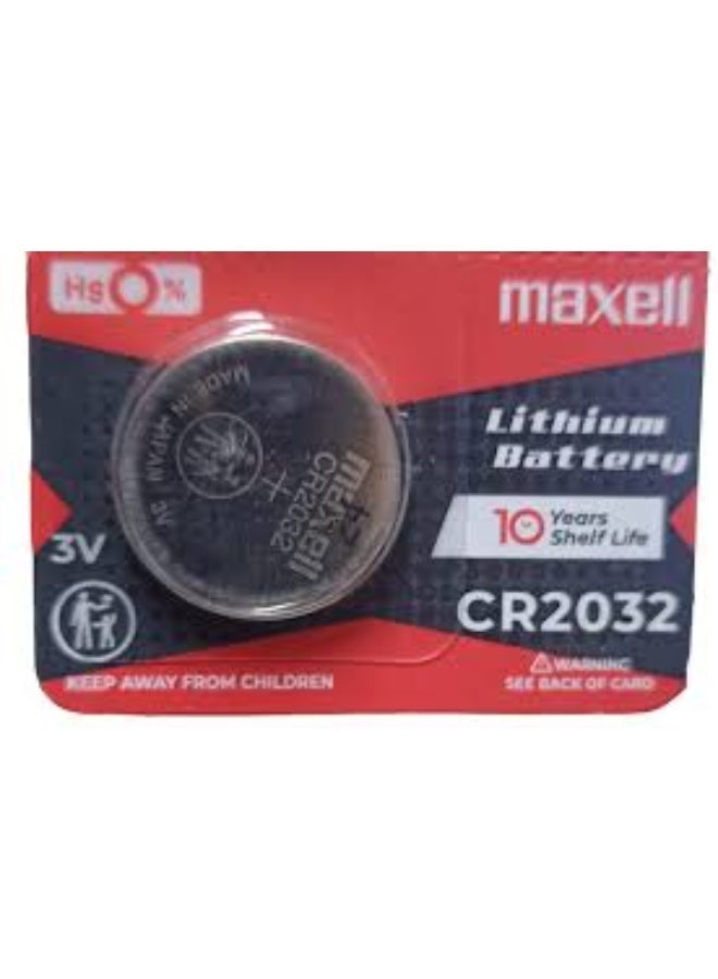 ماكسل بطارية ماكسيل 2032 أصلية عدد 3 قطع للساعات والريموت والمفاتيح الذكية - Image 4
