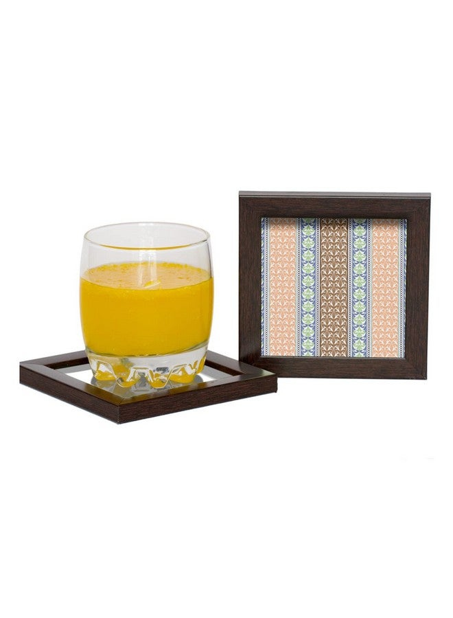 Paper Plane Design Tea Coffee Coaster Set Wooden Decorative Coasters Set. Home and Office Wooden Coasters Design 841 - Image 3