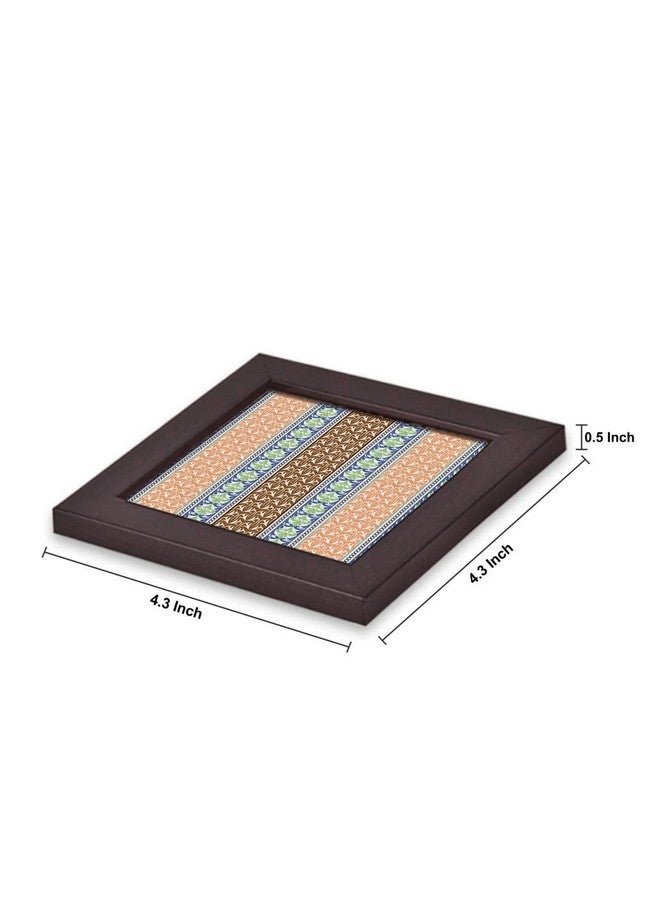 Paper Plane Design Tea Coffee Coaster Set Wooden Decorative Coasters Set. Home and Office Wooden Coasters Design 841 - Image 4