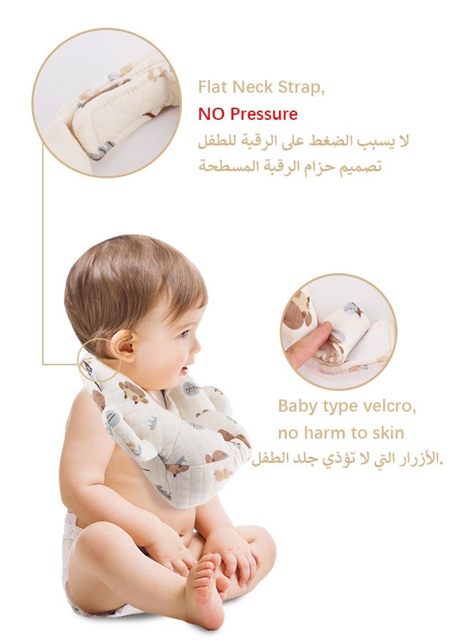 vocheer Baby Bottle Holder Hands Free, Adjustable Nursing Pillow Support, Baby Nursing Pillow, Self-Feeding Bottle Holder for Newborn, Newborn Essentials,Breast Feeding Pillow with Adjustable Waist Strap and Machine Washable, Leaf - Image 3