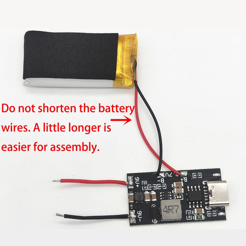 Disassembled 1200mAh Rechargeable 9V Battery USB Charging for Microphone Metal Detector - Image 5
