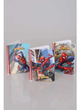Disney LICENSED SPIDERMAN LINED NOTEBOOK / NOTEBOOK 80 SHEETS  - Image 1