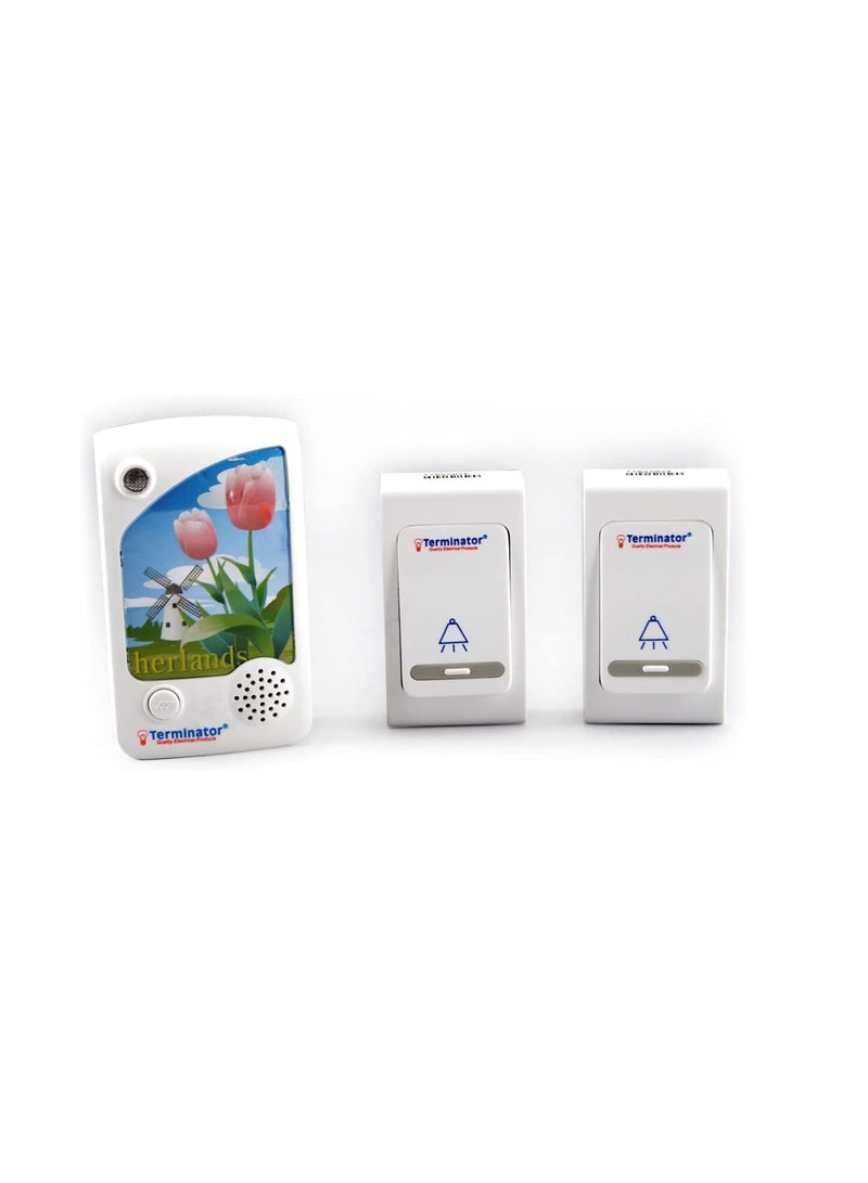 Terminator Wireless Door Bell 13A Plug TDB 014BBAC-13A Terminator  - Image 2