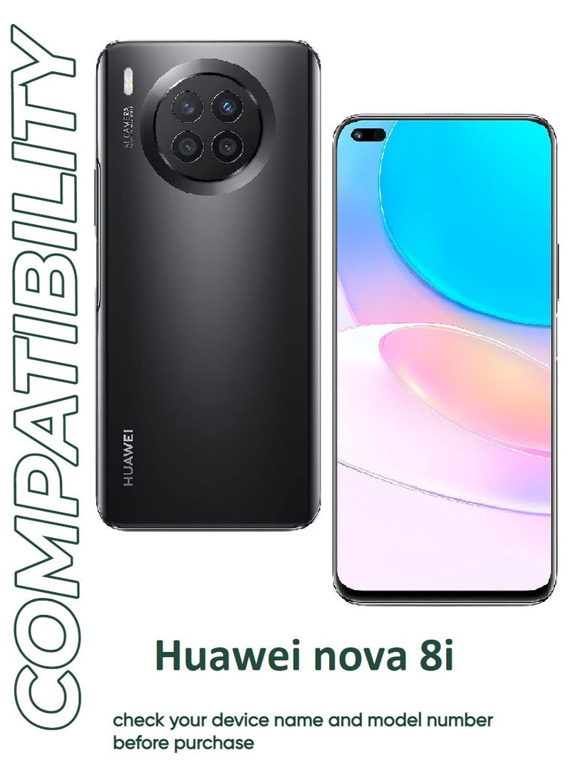 ACLIX 4 Pieces Antistatic ESD Dustproof Premium Quality High Definition Tempered Glass Screen Protector Designed For Huawei nova 8i - Image 3