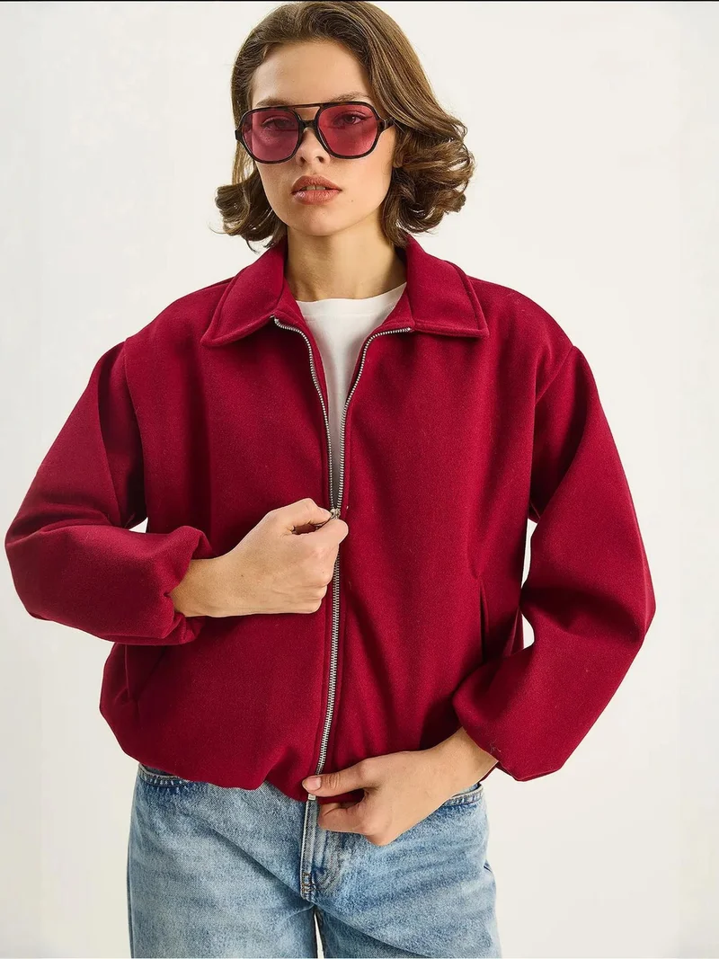 Bianco Lucci LUCCI Cropped Jacket