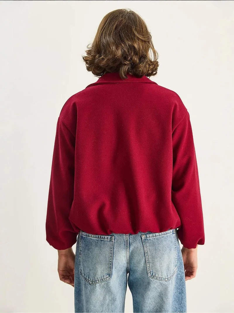 Bianco Lucci LUCCI Cropped Jacket