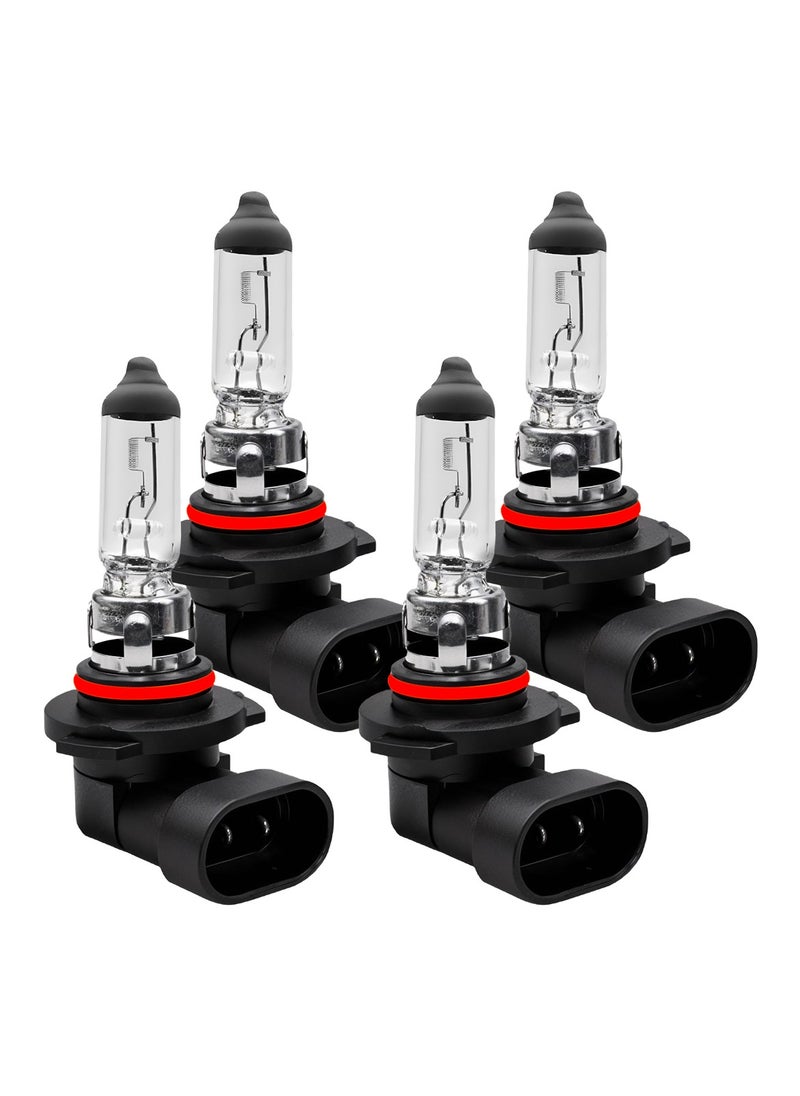 LIGARO Ligaro 9006 Halogen Headlight Bulbs 12V, 55W High Intensity Lighting with 1200 Lumens for Superior Automotive Visibility 4pcs BL 10640  - Image 1