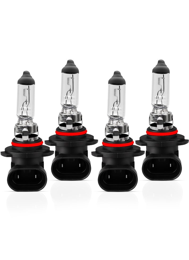 LIGARO Ligaro 9006 Halogen Headlight Bulbs 12V, 55W High Intensity Lighting with 1200 Lumens for Superior Automotive Visibility 4pcs BL 10640  - Image 2