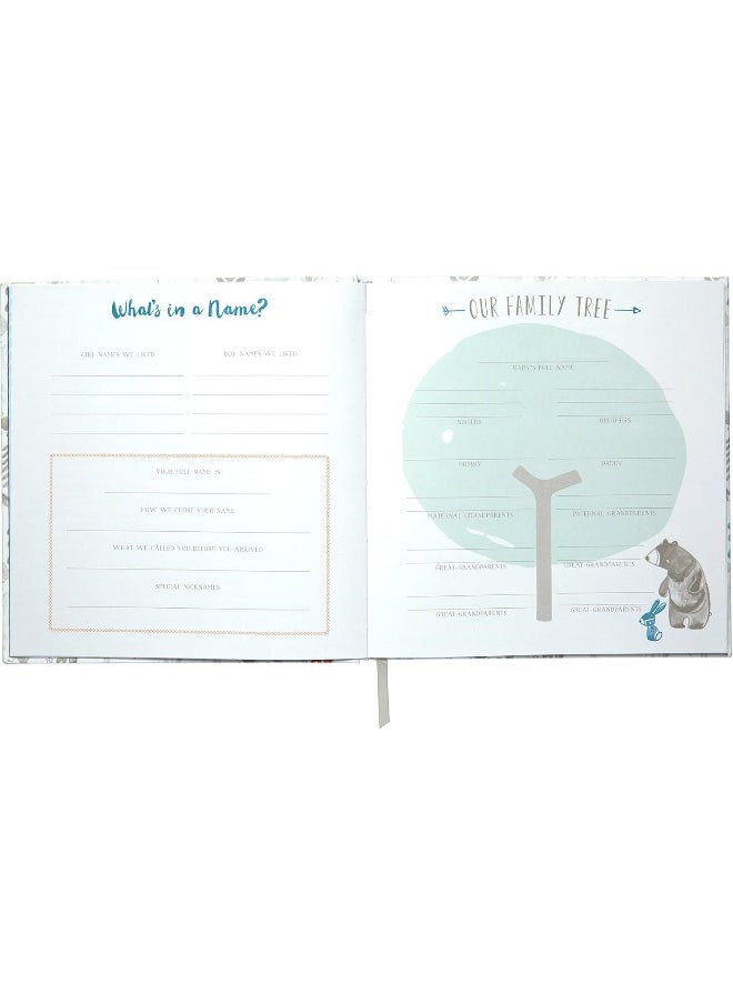 C.R. Gibson C.R. Gibson Little Man Perfect-Bound Memory Book for Newborn and Baby Boys  - Image 2
