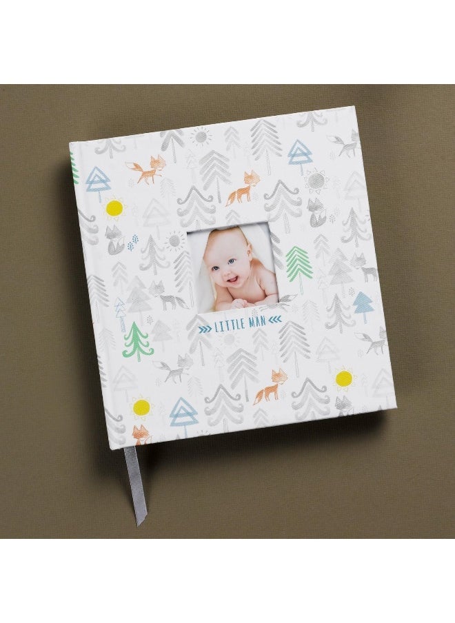 C.R. Gibson C.R. Gibson Little Man Perfect-Bound Memory Book for Newborn and Baby Boys  - Image 5