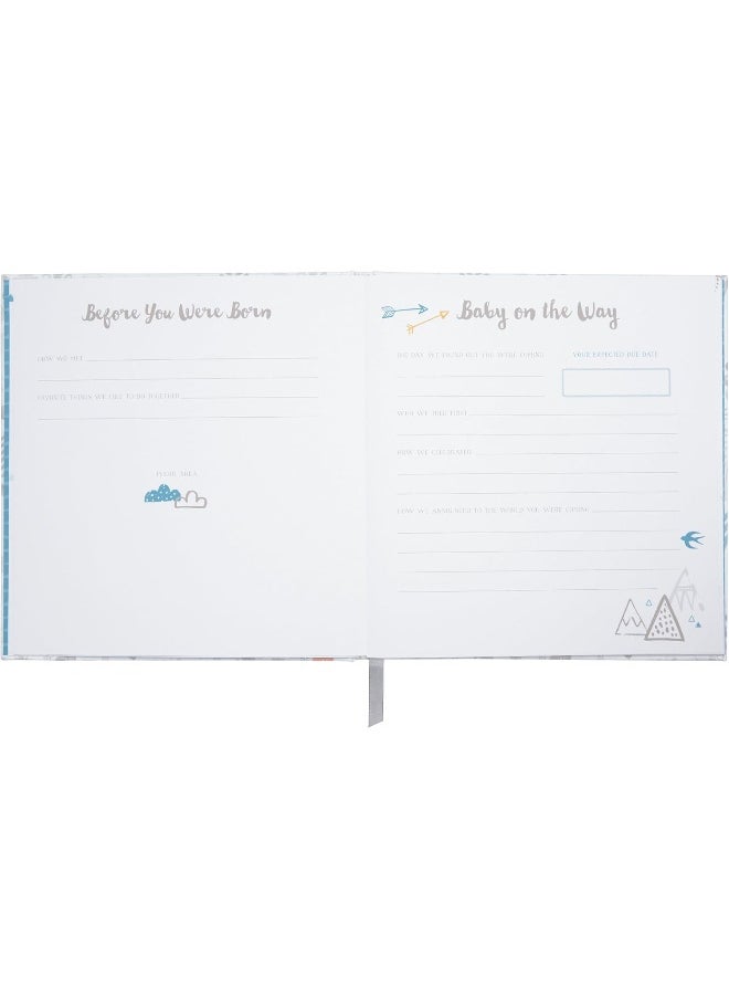 C.R. Gibson C.R. Gibson Little Man Perfect-Bound Memory Book for Newborn and Baby Boys  - Image 3