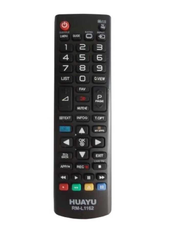 Remote Control For LG TV Black