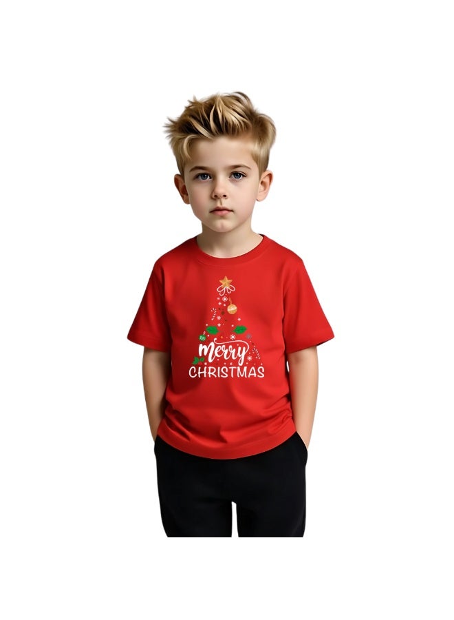 برينت شوب فور مي تي شيرت مطبوع عليه عيد الميلاد للأطفال الأولاد - Image 1