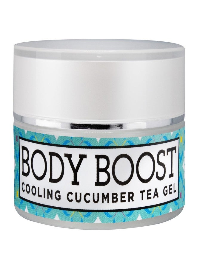 Body Boost Cooling Cucumber Tea Gel, Under Eye Gel, 0.5 oz- Reduces Puffiness, hydrate and smooth - Image 2