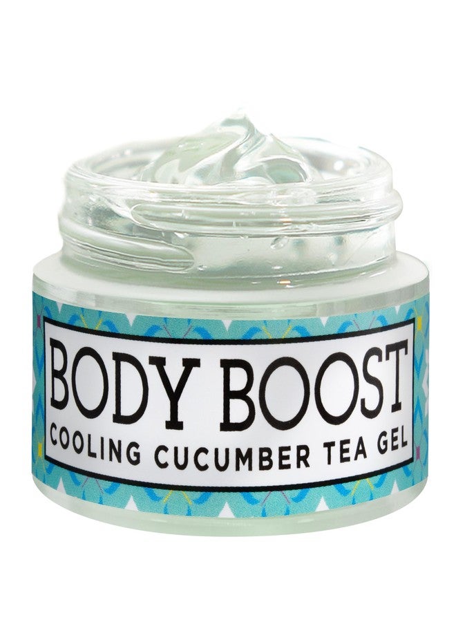 Body Boost Cooling Cucumber Tea Gel, Under Eye Gel, 0.5 oz- Reduces Puffiness, hydrate and smooth - Image 1
