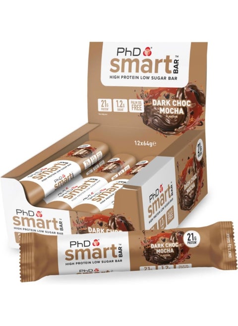 Smart Bar High Protein - Dark Choc Mocha - (12 pieces)