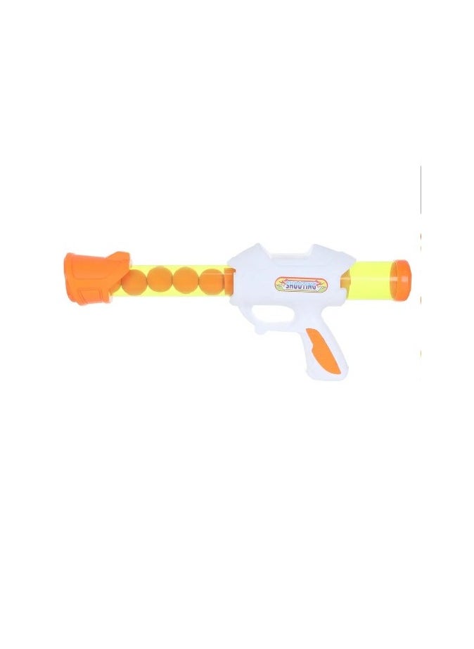 Generic Gun with 6 Foam Balls for Kids - Soft Foam Ball Guns Safe for Kids - Shooting Ball Guns with 6 Soft Bullets - Unisex Toys, Christmas Gift - Target Gun - Safe Foam Ball Gun for Kids - Ball Gun for Kids - Group Game for Kids - Foam Ball Game - Ball Gun 