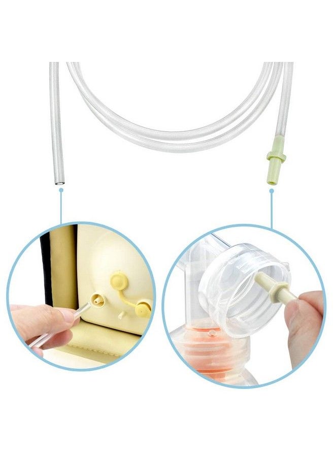 Maymom Replacement Tubing (1 Retail Pack Of 2 Tubes) Compatible With Medela Pump In Style And New Pump In Style Advanced Breast Pump 100% Bpa Free (One Pack)  - Image 5