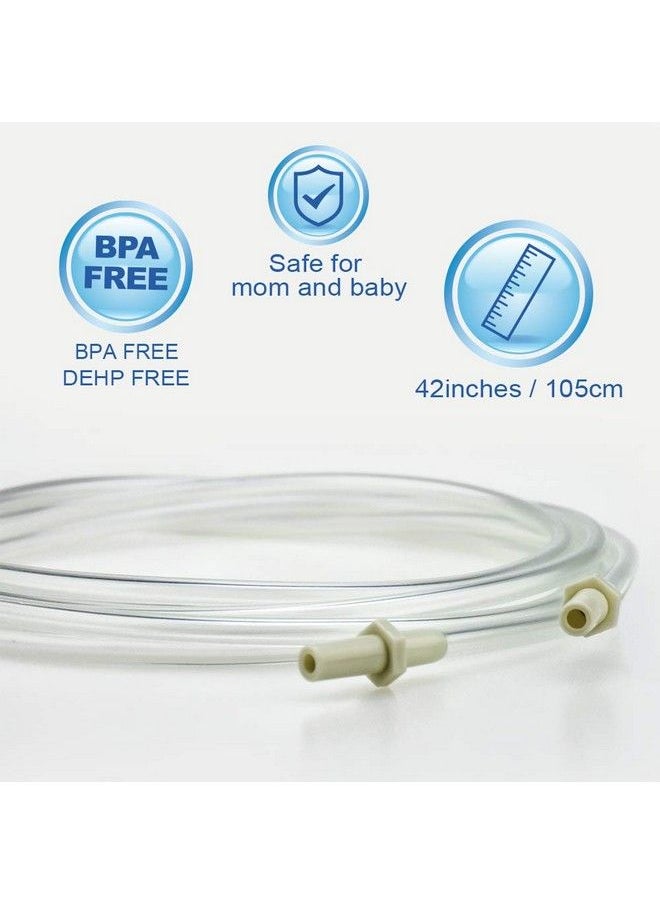 Maymom Replacement Tubing (1 Retail Pack Of 2 Tubes) Compatible With Medela Pump In Style And New Pump In Style Advanced Breast Pump 100% Bpa Free (One Pack)  - Image 3