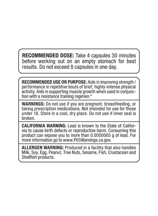 AllMax Nutrition ALLMAX Essentials Arachidonic Acid+ - 120 Capsules - Increases Strength & Improves Endurance - Gluten Free - 30 Servings - Image 5