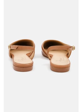 Naturalizer Women Medium Makenna Adjustable Buckle Mules, Brown  - Image 3